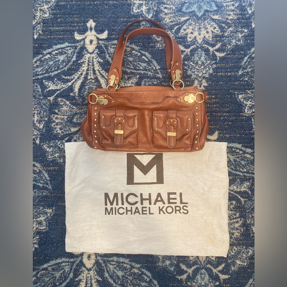 Michael Kors bag, brown, gold